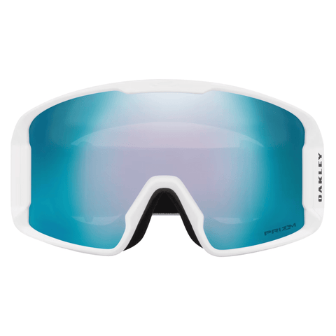 Line miner L goggle - Matte white / Prizm sapphire iridium