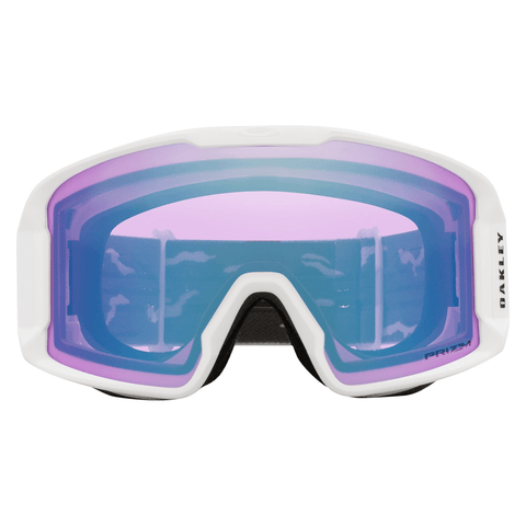 Line miner L goggle - White camo / Prizm iced iridium