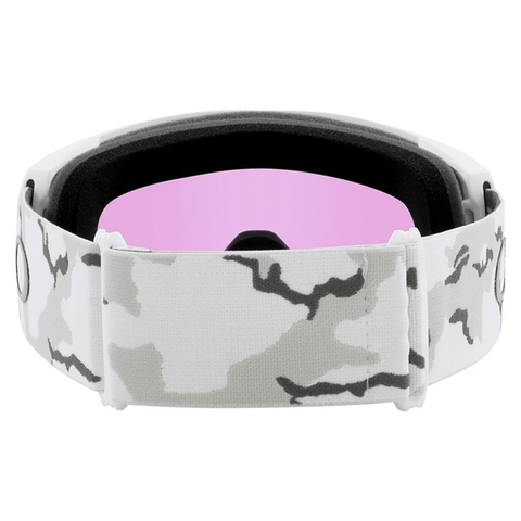Line miner L goggle - White camo / Prizm iced iridium
