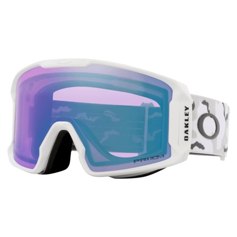 Line miner L goggle - White camo / Prizm™ iced