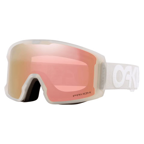 Line miner M goggle - Matte B1B cool grey / Prizm rose gold iridium