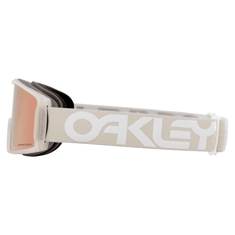 Line miner M goggle - Matte B1B cool grey / Prizm rose gold iridium