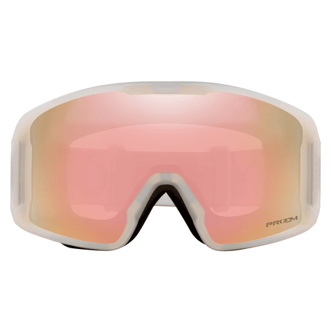 Line miner M goggle - Matte B1B cool grey / Prizm rose gold iridium