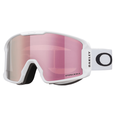 Line miner M goggle - Matte white / Prizm rose gold iridium