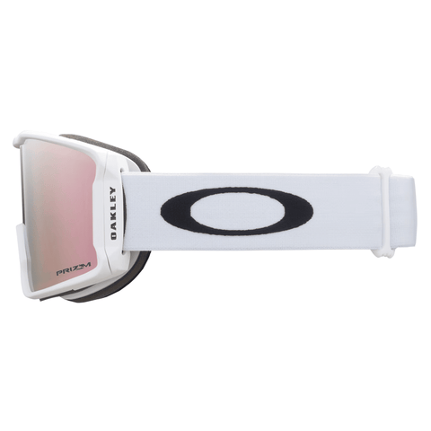 Line miner M goggle - Matte white / Prizm rose gold iridium