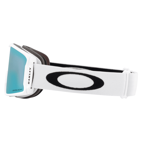 Line miner M goggle - Matte white / Prizm sapphire iridium