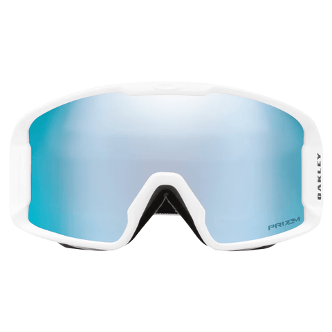 Line miner M goggle - Matte white / Prizm sapphire iridium