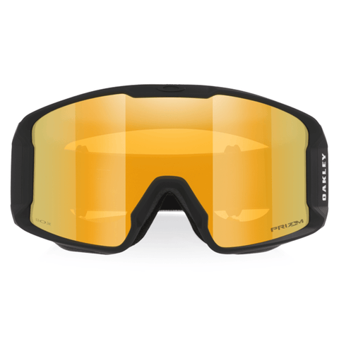 Line miner M goggle - Matte black & white / Prizm 24K iridium