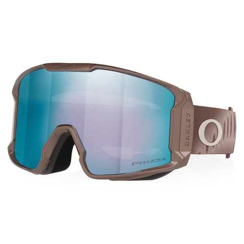 Line miner M goggle - Metallic mahogany oura / Prizm sapphire iridium