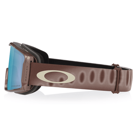 Line miner M goggle - Metallic mahogany oura / Prizm sapphire iridium