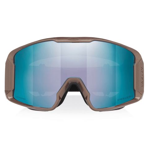 Line miner M goggle - Metallic mahogany oura / Prizm sapphire iridium