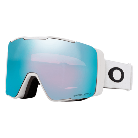 Line miner Pro L goggle - Matte white / Prizm™ sapphire + Prizm™ iced