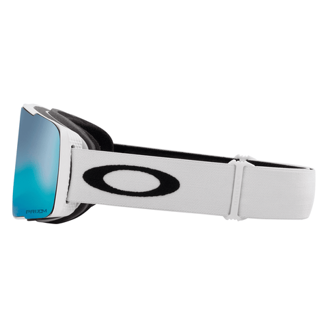 Line miner Pro L goggle - Matte white / Prizm™ sapphire + Prizm™ iced