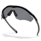 M2 frame® XL sunglasses - Polished black / Grey