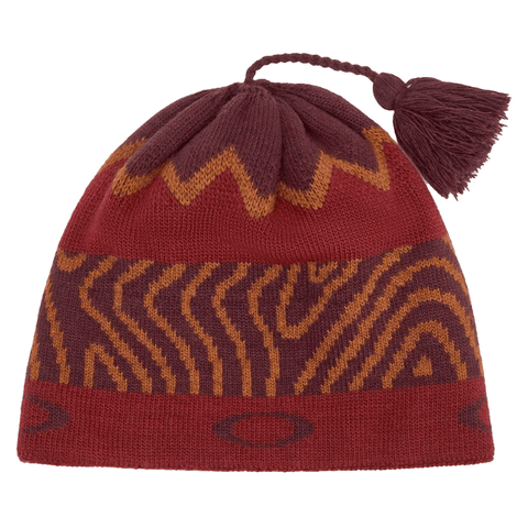 TC nordic tassel beanie - Grenache norway pattern