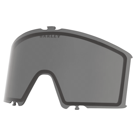 Target line L goggle - Matte black / Hi yellow + Dark grey