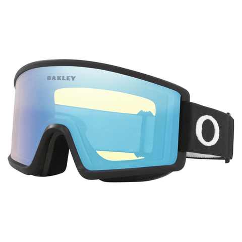 Target line M goggle - Matte black / Hi yellow + Dark grey
