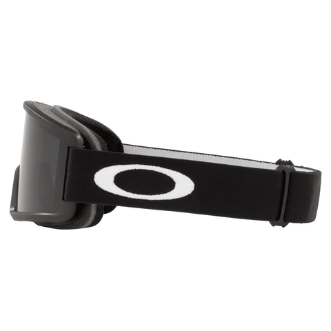 Target line L goggle - Matte black / Dark grey