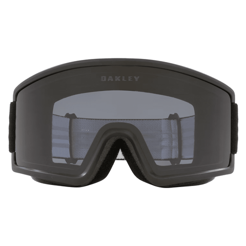 Target line L goggle - Matte black / Dark grey