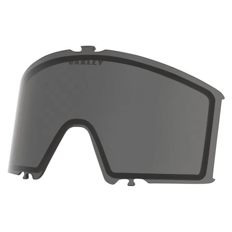 Target line L goggle - Matte black / Hi yellow + Dark grey
