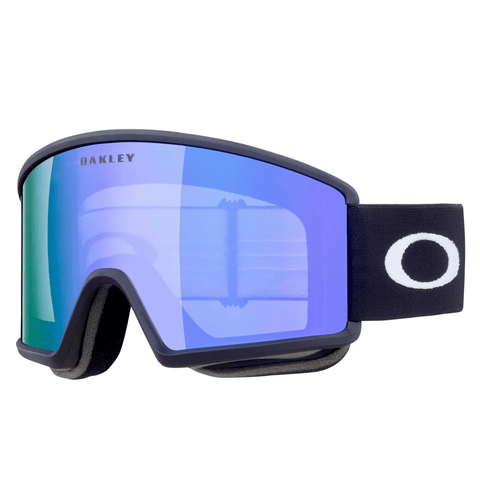 Target line L goggle - Matte black / Violet iridium