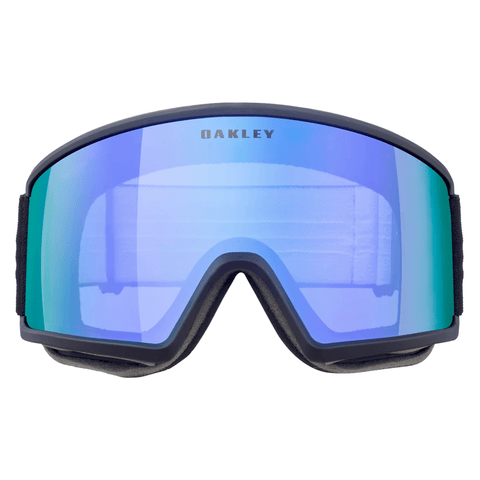 Target line L goggle - Matte black / Violet iridium