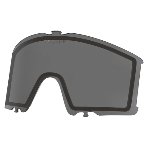 Target line M goggle - Matte black / Hi yellow + Dark grey