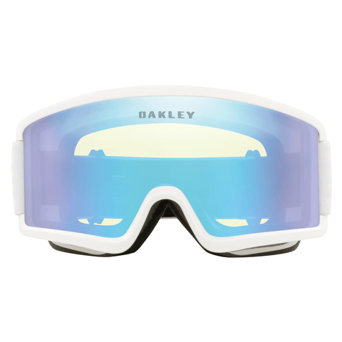 Target line S goggle - Matte white / Hi yellow