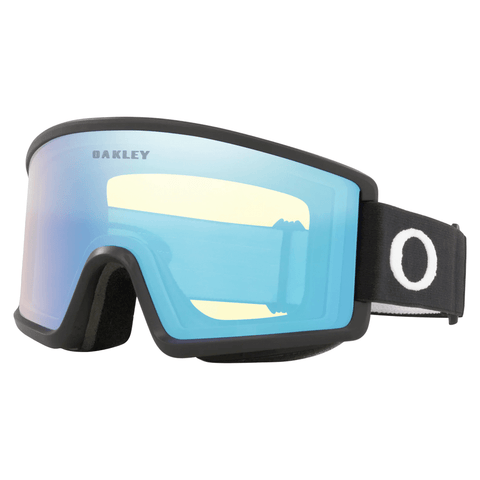 Target line L goggle - Matte black / Hi yellow