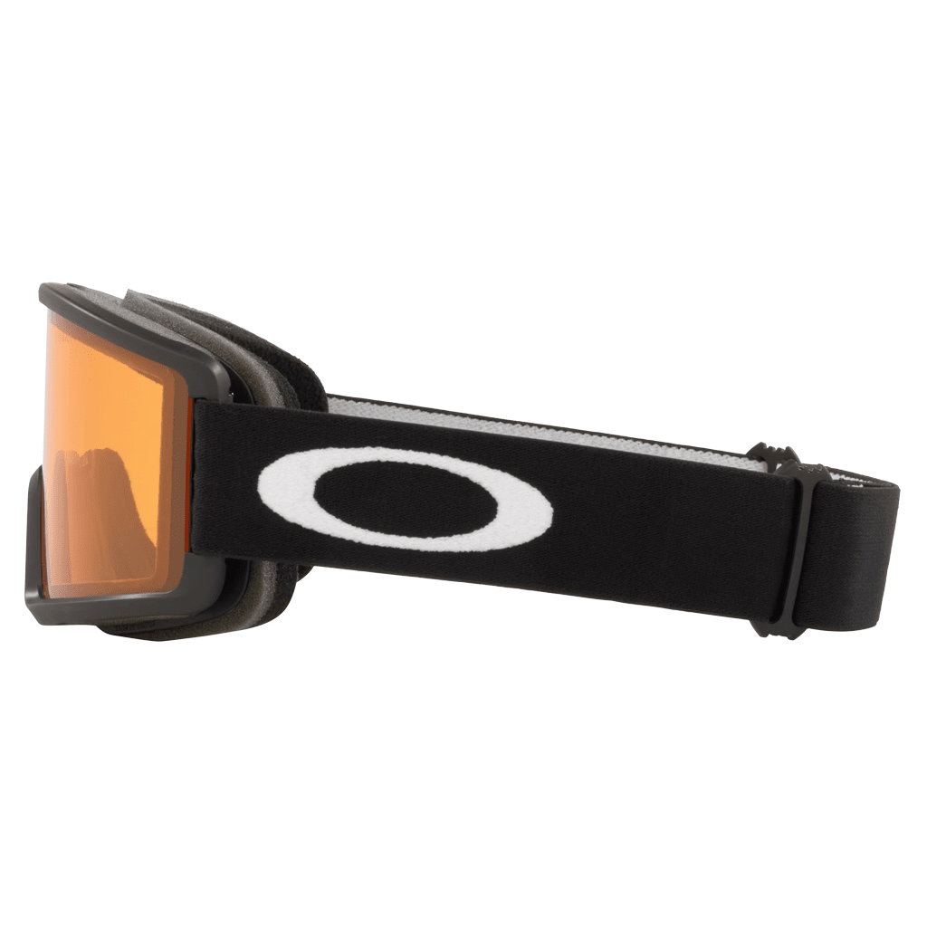 Target line L goggle - Matte black / Persimmon