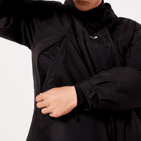 TC channel jacket - Blackout