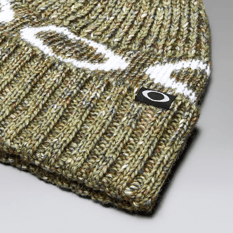 Ellipse ribbed beanie - Faded green