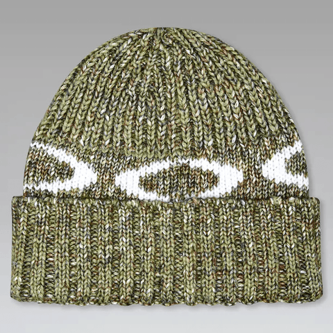Ellipse ribbed beanie - Faded green