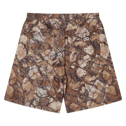 Bigwig baggy denim shorts - Fence camo