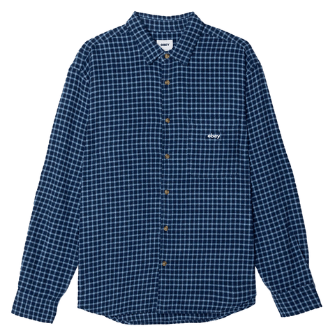 Bigwig barry woven shirt - Academy navy