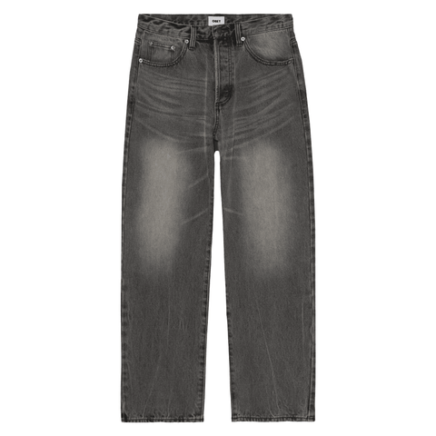 Boxcar straight leg denim pants - Archive grey