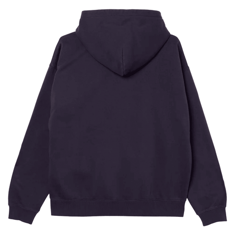 Collegiate heavyweight hoodie - Pigment purple velvet