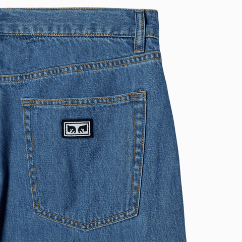 Emerson denim pants - Salty blue stone wash