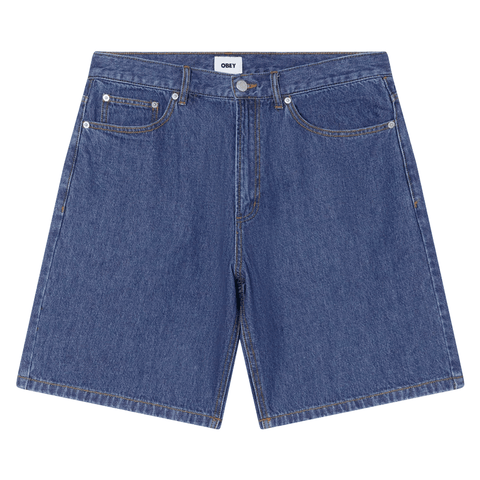 Emerson denim shorts - Stone wash