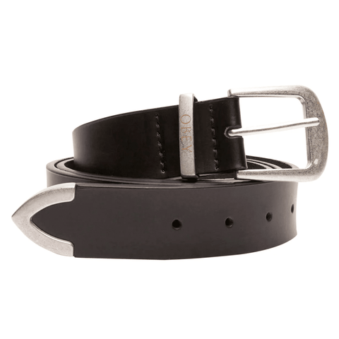 Leather belt - Black