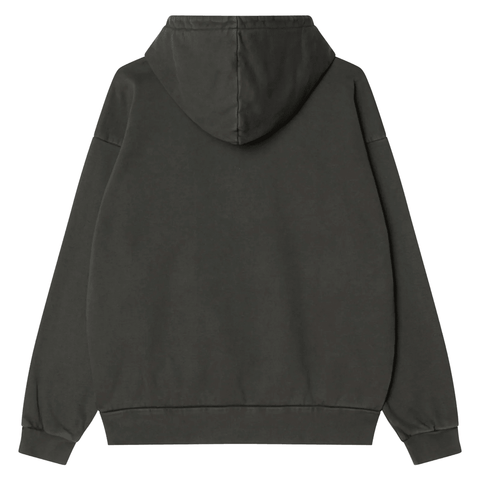 Lowercase heavy hoodie - Pigment pirate black