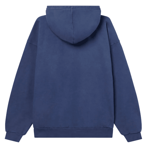 Lowercase heavy hoodie - Pigment academy navy