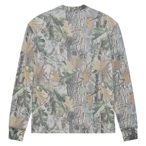 Post thermal longsleeve - Dusty vintage wood camo