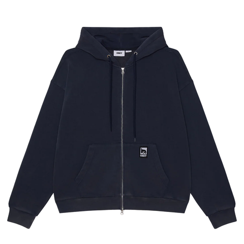 Post zip hoodie - Dusty total eclipse
