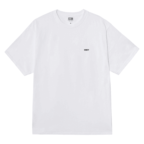 Quarter icon t-shirt - White
