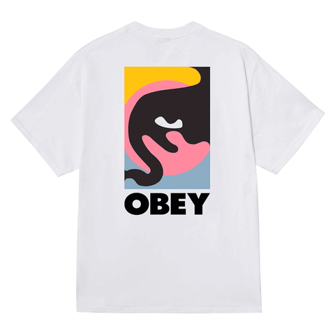 Quarter icon t-shirt - White