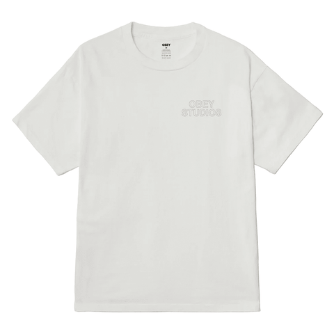 Studios outline heavyweight t-shirt - Pigment chalk