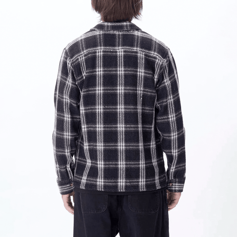 Wes woven long sleeve shirt - Black multi