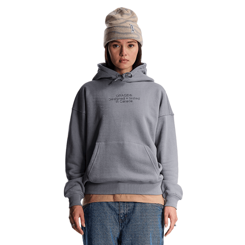 Alpine hoodie - Light steel blue
