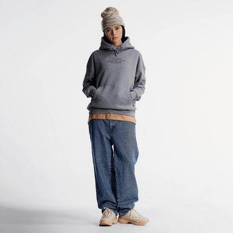 Alpine hoodie - Light steel blue